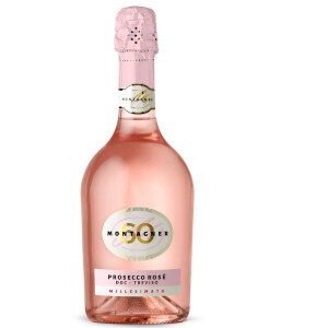Prosecco “60” Rosè DOC Treviso Millesimato Brut 2024 – Montagner 75CL X6 BOTTLES
